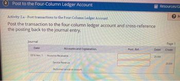 Accounting! Every possible Cross reference for ledger accounts