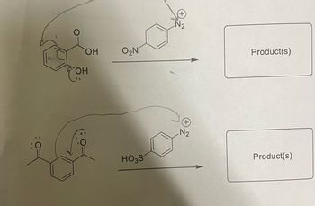 ОН
сон
O₂N
HO3S
N2
N₂
Product(s)
Product(s)