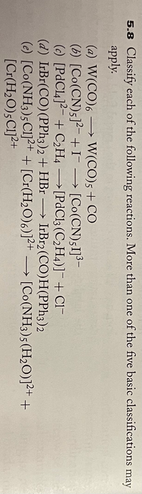 Answered 5.8 Classify each of the following bartleby