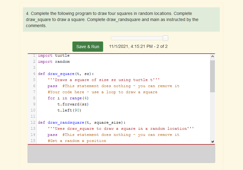 Solved PYTHON CODE: Use inheritance to place a random chess