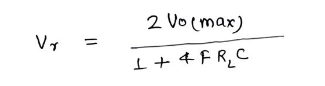 Vr
=
2 Vo (max)
+++ FR₂C