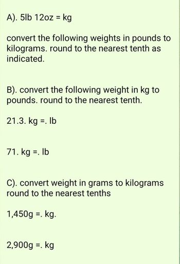 answered-a-5lb-12oz-kg-convert-the-following-bartleby