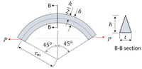 h
B+
h
В
P+
P
45°
45°
В-B section
