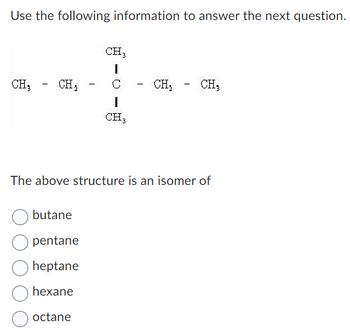 structural formula of heptane