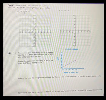 Answered: 15. Write the equation of the line in… | bartleby