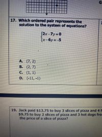 Answered 17 Which Ordered Pair Represents The Bartleby