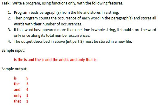 Solved] Write a program with a function that accepts a string as