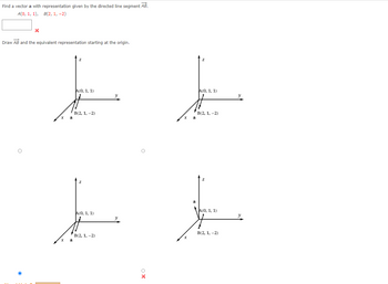 Answered: Find A Vector A With Representation… | Bartleby