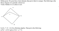 Answered: Define poset. If a poset has a least… | bartleby