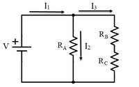 I3
I1
RB
I2
RA
Rc
