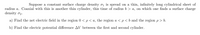 Suppose a constant surface charge density o1 is spread on a thin, infinitely long cylindrical sheet of
radius a. Coaxial with this is another thin cylinder, this time of radius b > a, on which one finds a surface charge
density 02.
a) Find the net electric field in the region 0 <p<a, the region a < p < b and the region p > b.
b) Find the electric potential difference AV between the first and second cylinder.
