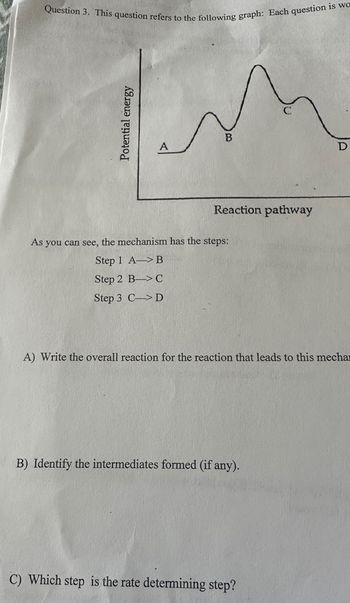 Answered: A) Write The Overall Reaction For The… | Bartleby