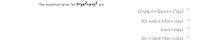 The maximum error for F=yx2+y+y2
are
|(2xy)Ax|+|(2y+1+x³)Ayl °
|(2x+ y)Axl + [(2y+ x)Ayl
x|Ax| +y[Ayl
|(2x + 1)Ax| + |(2y+ 1)Ayl
