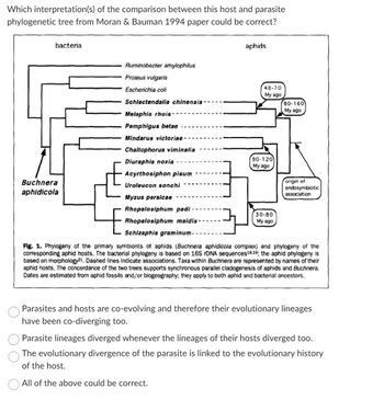 Answered: Which interpretation(s) of the… | bartleby