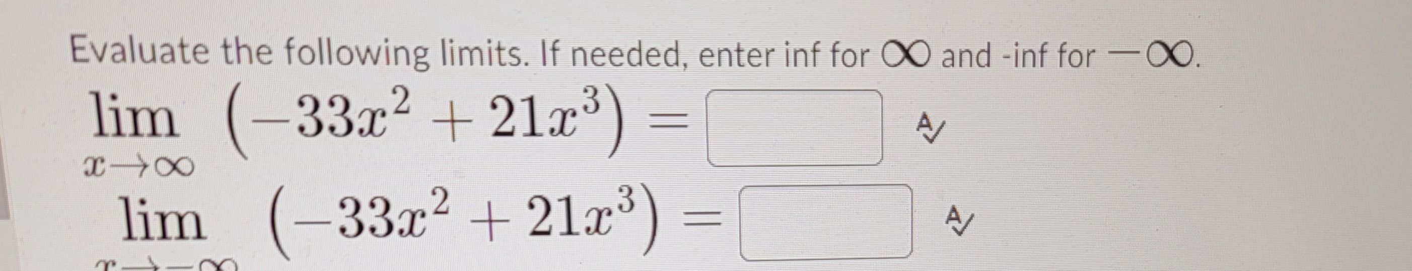 Answered Evaluate The Following Limits If Bartleby 9074