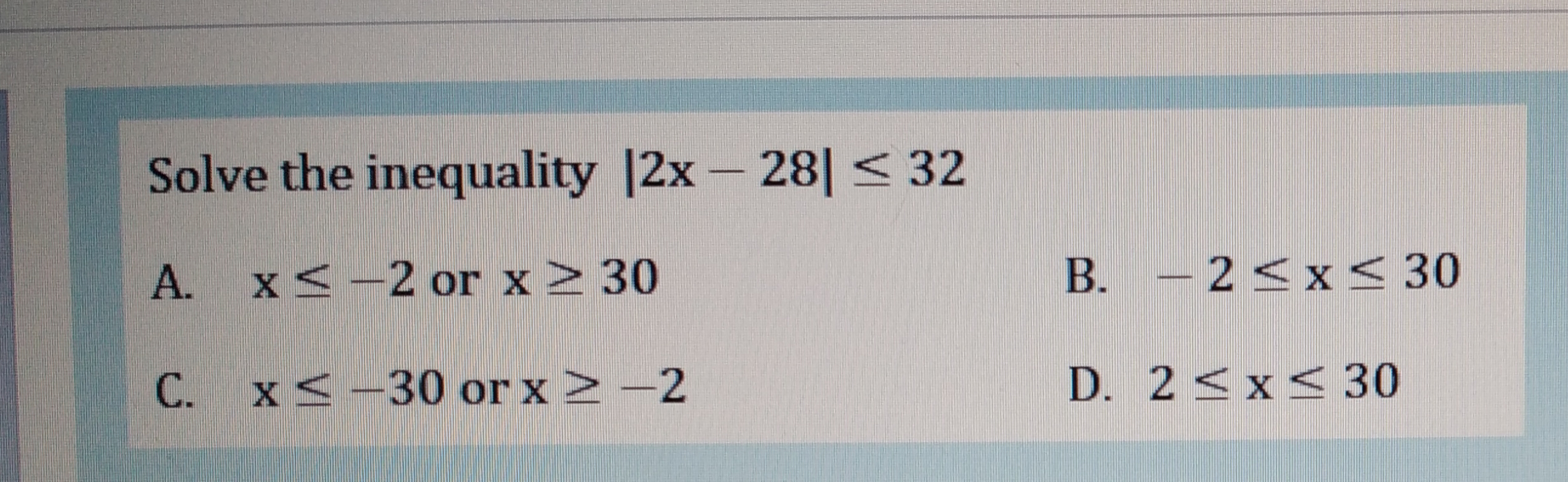 answered-solve-the-inequality-2x-28