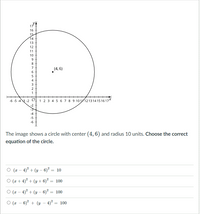 Answered: The image shows a circle with center… | bartleby