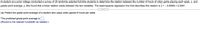 A student at a junior college conducted a survey of 20 randomly selected full-time students to determine the relation between the number of hours of video game playing each week, x, and
grade-point average, y. She found that a linear relation exists between the two variables. The least-squares regression line that describes this relation is y = - 0.0506x + 2.9361.
...
(a) Predict the grade-point average of a student who plays video games 8 hours per week.
The predicted grade-point average is.
(Round to the nearest hundredth as needed.)
