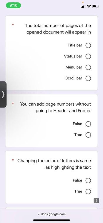 Answered: 9:10 * * The Total Number Of Pages Of… | Bartleby