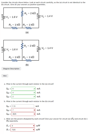 Answered: Consider The Circuits Shown Below. Look… | Bartleby