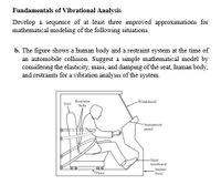 Answered: Fundamentals of Vibrational Analysis… | bartleby