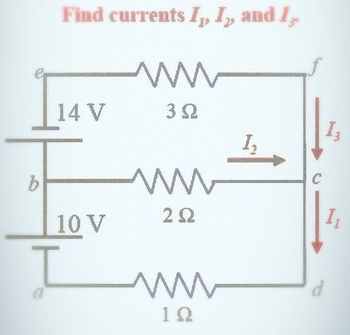 Answered: Find Currents I, I, And I¸. | Bartleby