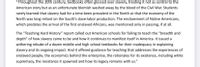 "Throughout the 20th century, textbooks often glossed over slavery, treating it not as central to the American story but as an unfortunate blemish washed away by the blood of the Civil War. Students rarely learned that slavery had for a time been prevalent in the North or that the economy of the North was long reliant on the South’s slave-labor production. The enslavement of Native Americans, which predates the arrival of the first enslaved Africans, was mentioned only in passing, if at all.

The 'Teaching Hard History' report called out American schools for failing to teach the 'breadth and depth' of how slavery came to be and how it continues to manifest itself in America. It issued a withering rebuke of a dozen middle and high school textbooks for their inadequacy in explaining slavery and its ongoing impact. And it offered guidance for teaching that addresses the experiences of enslaved people, the economics behind the enterprise, the rationales for its existence, including white supremacy, the resistance it spawned and how its legacy remains with us."