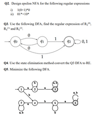 Solved Given the following regular expression: \\d?(1st 2nd