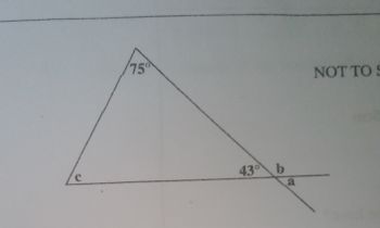 Answered: A. What is the size of angle a? B.… | bartleby