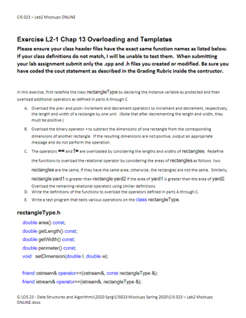 Solved 4. Lab Exercise – Overloading Part 1 1. Change the