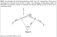 Answered: Q13: Two straights Al and IB have… | bartleby