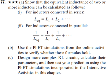 Answered: 7. ★★★ (a) Show That The Equivalent… | Bartleby