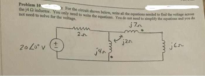 1. [50 points] Given the RF circuit shown below