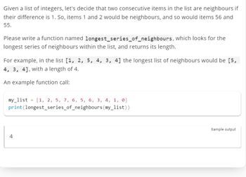 Answered: Given A List Of Integers, Let's Decide… | Bartleby