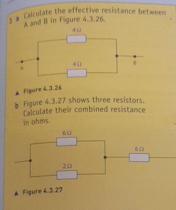 Answered: 3 A Calculate The Effective Resistance… | Bartleby