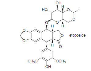 Он
Н
Но.,
etoposide
: Н
CHзO
OCH3
ОН
