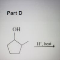 Part D
OH
H', heat
%3D
