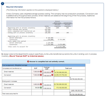 Answered: Assign costs to the departments… | bartleby