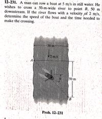 Answered 12 231. A man can row a boat at 5 m s bartleby