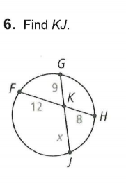 Answered: 6. Find Kj. G 9. K 12 8 