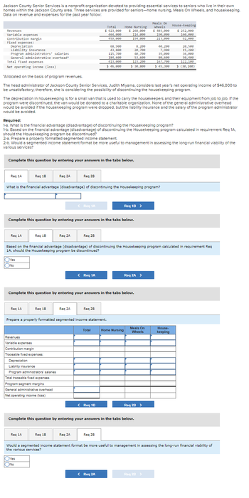 Answered Jackson County Senior Services Is A Bartleby 6890