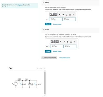 Answered: Consider The Circuit Shown In (Figure… | Bartleby