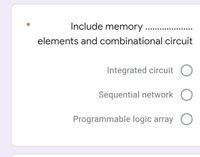 Answered: Include Memory Elements And… | Bartleby