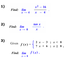 Solved x→6+limf(x)=x→6+lim(x3−cx)= Step 2 We have determined