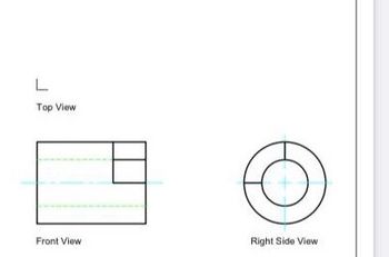 Answered: find the top view | bartleby