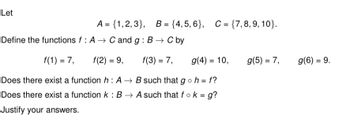 Answered: Let A = {1,2,3}, B B = = Define The… | Bartleby