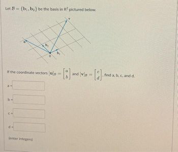 Answered: Let B={b₁,b₂} Be The Basis In R2… | Bartleby