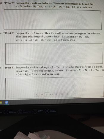 Answered: "Proof 7: Suppose That A And B Are Both… | Bartleby