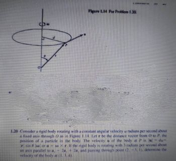 Answered: 1.20 Consider A Rigid Body Rotating… | Bartleby