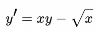 y' = xy – Va
